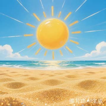 The sun is very hot
