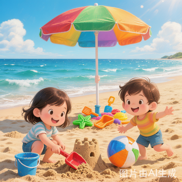 The beach is so much fun!