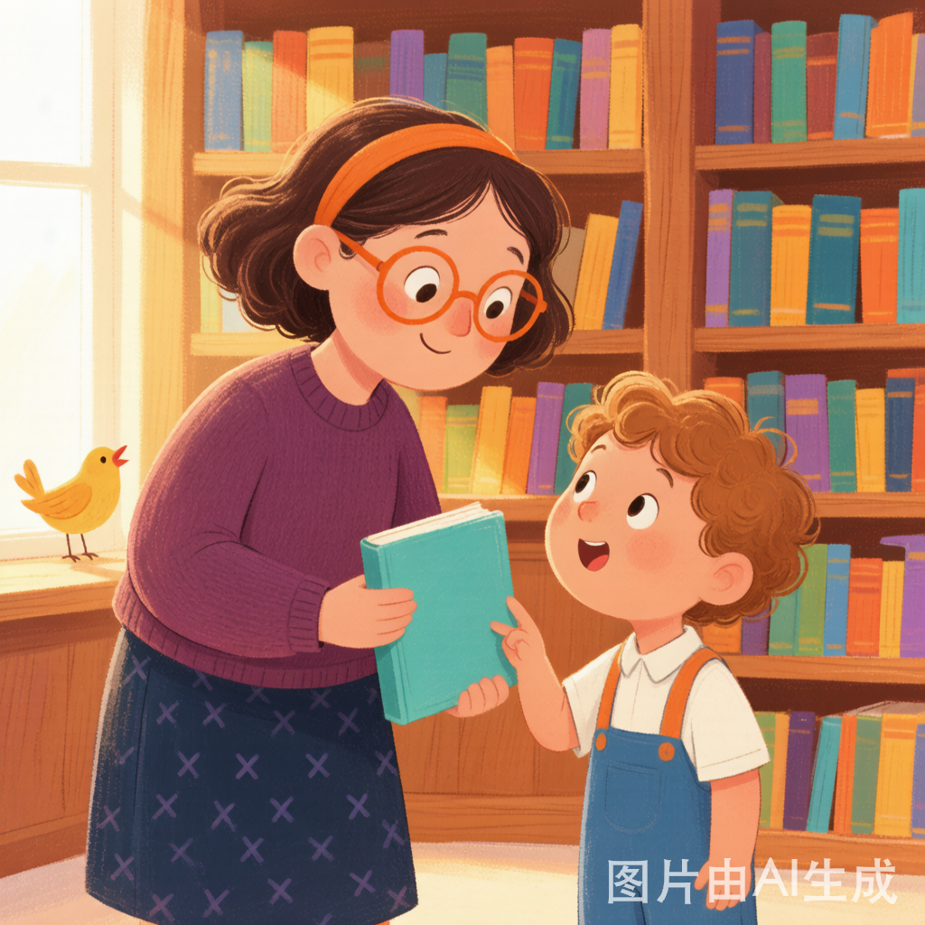 Librarian helps