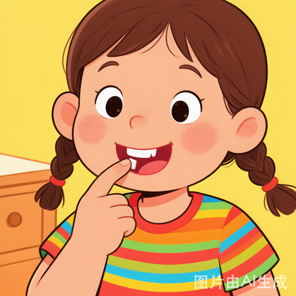 Wiggling loose tooth